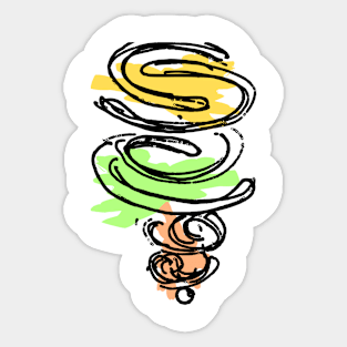 Sketch 9 Sticker